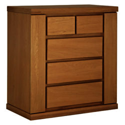 Willis & Gambier Keep 5 Drawer Chest, Oak